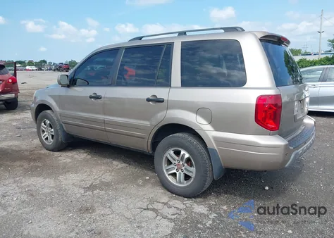 2004 Honda Pilot Ex из США, поврежденный, VIN 2HKYF18404H585069